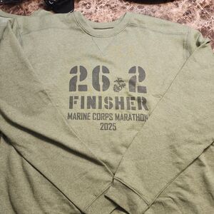 JJ - Cove Olive Marathon Finisher Men's Sweatshirt